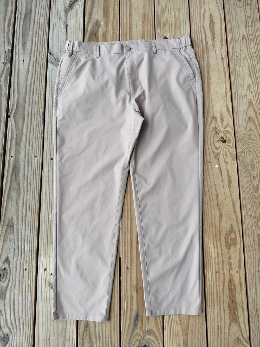 Jack Archer Jetsetter Oak Khaki Pants Mens 38x30 Chino Straight Fit Performance